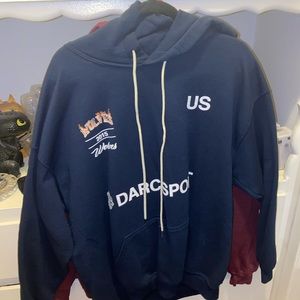 Navy darc sport hoodie